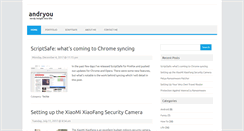 Desktop Screenshot of andryou.com